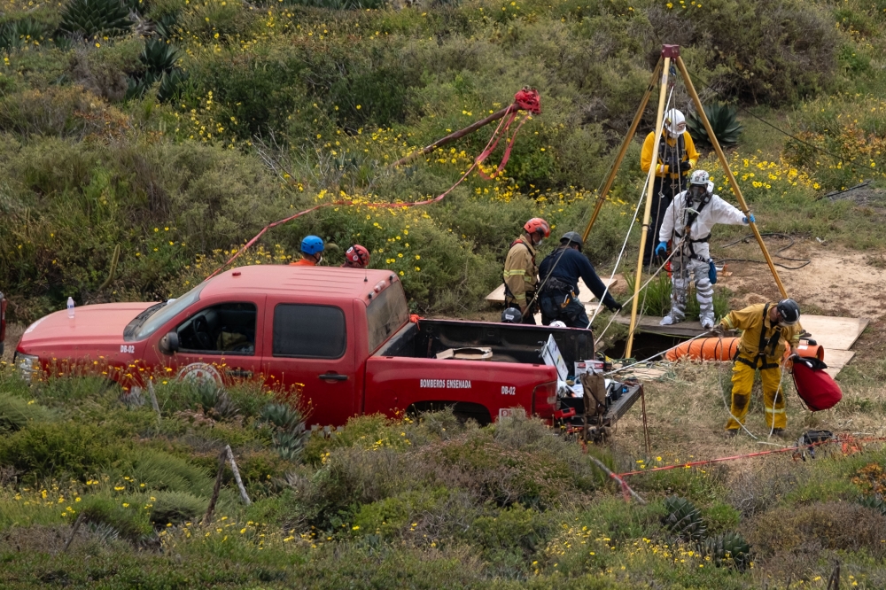 Investigators said earlier that the bodies, which were recovered from a cliff-top shaft in the crime-hit northwestern state of Baja California, were very likely those of the missing tourists. — AFP pic
