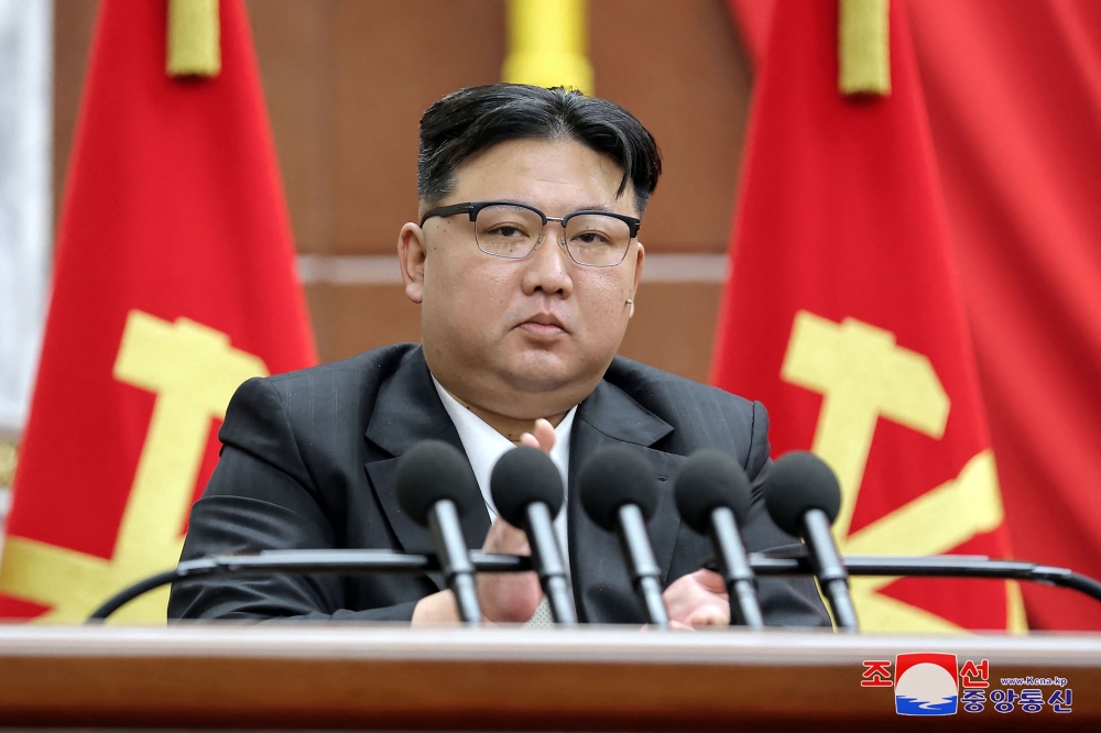 — For the first time since leader Kim Jong-un took power in 2011, North Koreans were asked to take loyalty oaths on his birthday, a South Korean research institute said, amid other steps the country is taking to solidify his rule. — AFP pic/KCNA via KNS