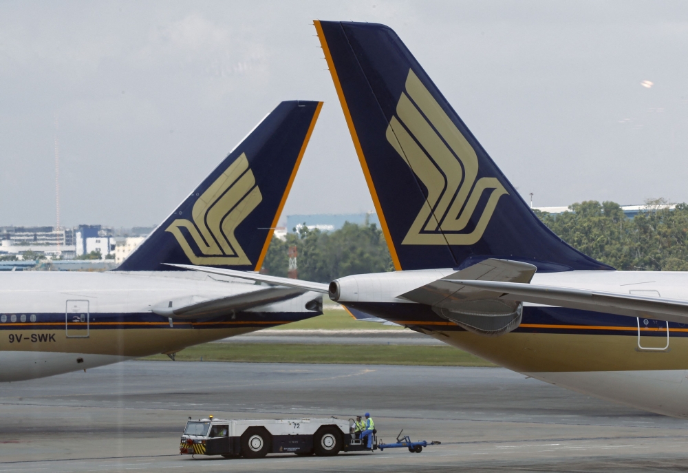 Singapore Airlines said on Monday it will buy 1,000 tonnes of sustainable aviation fuel (SAF) from Neste, the first purchase of the low-carbon jet fuel from the Finnish firm’s refinery in the city-state. — Reuters pic