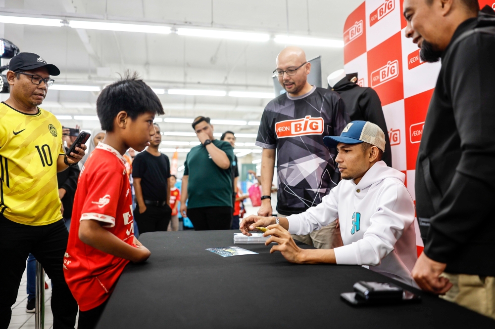 The player, who clinched the 2023 Asian Cup Goal of the Tournament award in Qatar in January, is expected to be out for five to six months and will miss out on the two remaining matches against Kyrgyzstan and Taiwan in next month’s second round of the 2026 World Cup/2027 Asian Cup Qualifiers. — Bernama pic 