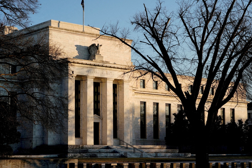 The Federal Reserve says six US banking giants reported having 'significant' challenges when estimating the financial risks from climate change because of a lack of good data. — Reuters file pic