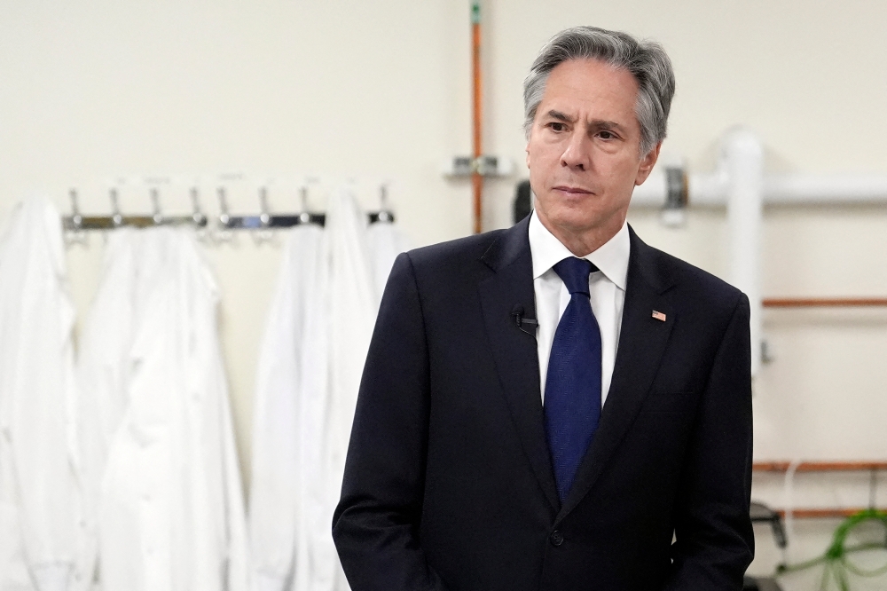 US Secretary of State Antony Blinken in his talks also voiced gratitude for Egypt’s mediation of talks on reaching a temporary ceasefire in return for the release of hostages. — AFP pic