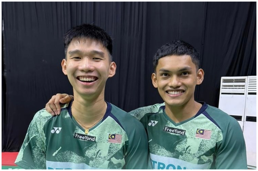 National men’s doubles shuttler Muhammad Haikal Nazri is confident that he and his partner, Choong Hon Jian, have the right ‘recipe’ to stun two of the world’s best pairs in the 2024 Thailand Open badminton championships in Bangkok from May 14-19. — Picture via Facebook/BAM