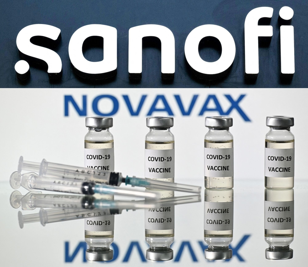 French pharmaceutical giant Sanofi and struggling US rival Novavax announced today an alliance to sell a Covid vaccine and develop another that combines with a flu shot. — AFP pic