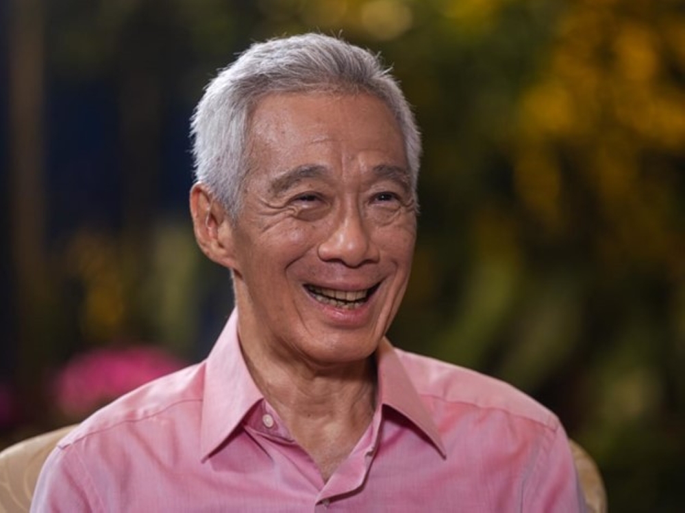 Prime Minister Lee Hsien Loong speaks with journalists during an interview on April 26, 2024. — TODAY pic