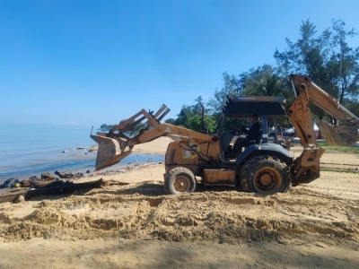沙巴公司在病毒式发布后将丹绒亚路海滩清洁工作加倍