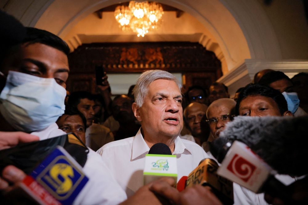 Sri Lanka’s GDP growth will increase to 3 per cent in 2025 and the salaries of government servants will be increased next year, President Ranil Wickremesinghe said today. — Reuters file pic