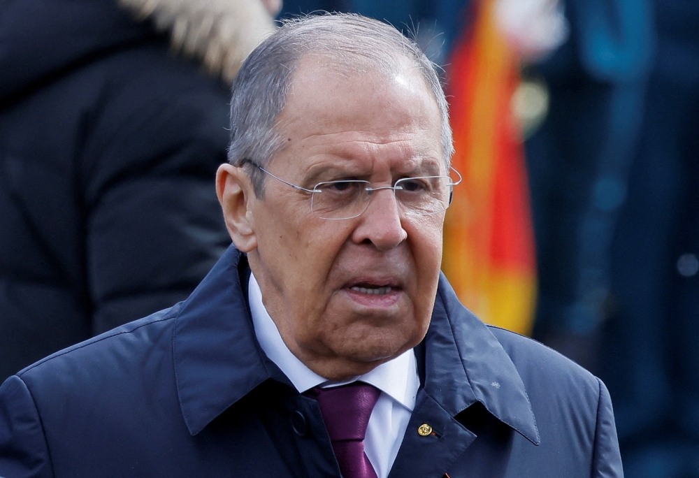 Russia's Foreign Minister Sergei Lavrov said Russia was prepared to fight the West on the battlefield. — Reuters file pic