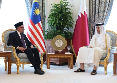 马来西亚与卡塔尔就巴以冲突举行深入会谈