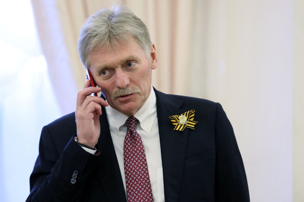 Kremlin spokesman Dmitry Peskov said Russia ‘resolutely rejects’ accusations by European countries that it has carried out cyberattacks against them. — Sputnik pic via Reuters