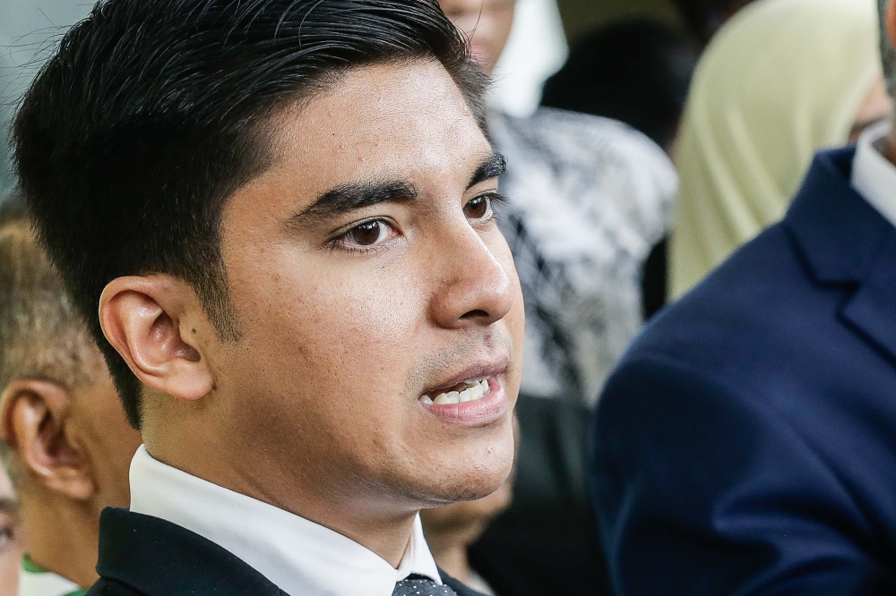 On November 9 last year, Syed Saddiq was sentenced to seven years in jail and fined RM10 million and two strokes of the cane by the High Court in Kuala Lumpur after being found guilty of four charges of criminal breach of trust, misappropriation of funds and money laundering. — Picture by Sayuti Zainudin