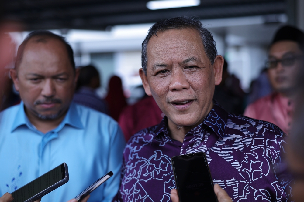 Negeri Sembilan Menteri Besar Datuk Seri Aminuddin Harun said the purchase of Toyota Camry cars worth about RM206,000 each was to replace the Honda Accord they had been using since 2019. — Bernama pic