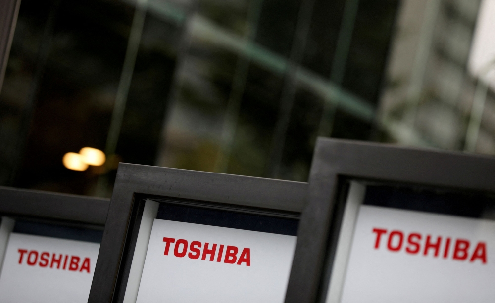 Toshiba said today that it plans to cut up to 4,000 jobs domestically as part of a restructuring programme. — Reuters pic
