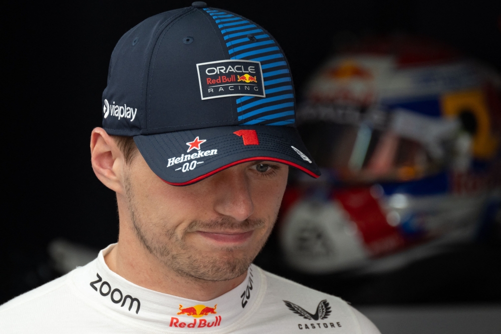 Red Bull Racing’s Dutch driver Max Verstappen prepares in the garage during the first practice session at the Autodromo Internazionale Enzo e Dino Ferrari race track in Imola, Italy, on May 17, 2024, ahead of the Formula One Emilia Romagna Grand Prix. — AFP pic
