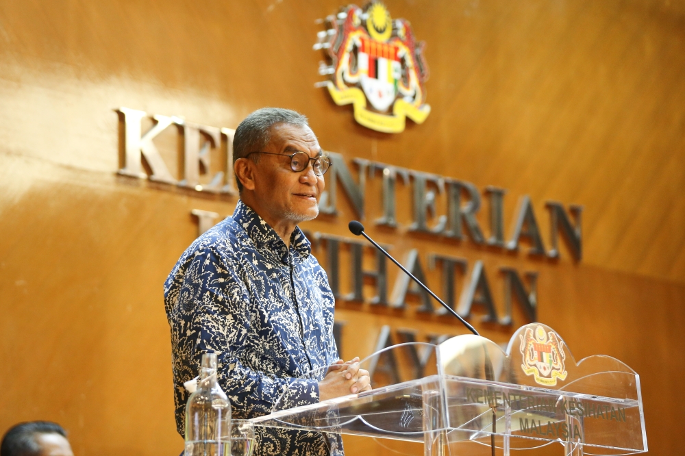 Dzulkefly said MOH will continue to monitor the situation, and the national health system is prepared for any surge in cases. — Picture by Miera Zulyana