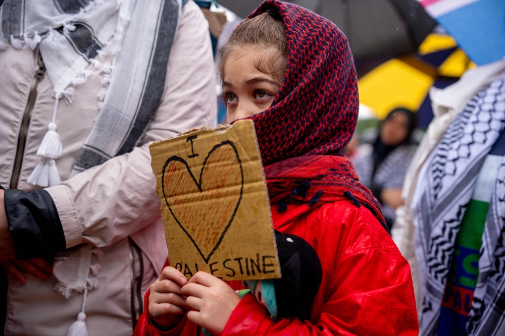 An Israeli minister yesterday criticised in Madrid Spanish Prime Minister Pedro Sanchez’s plans to recognise a Palestinian state, saying this would be rewarding the attack carried out by Hamas against Israel. — AFP pic