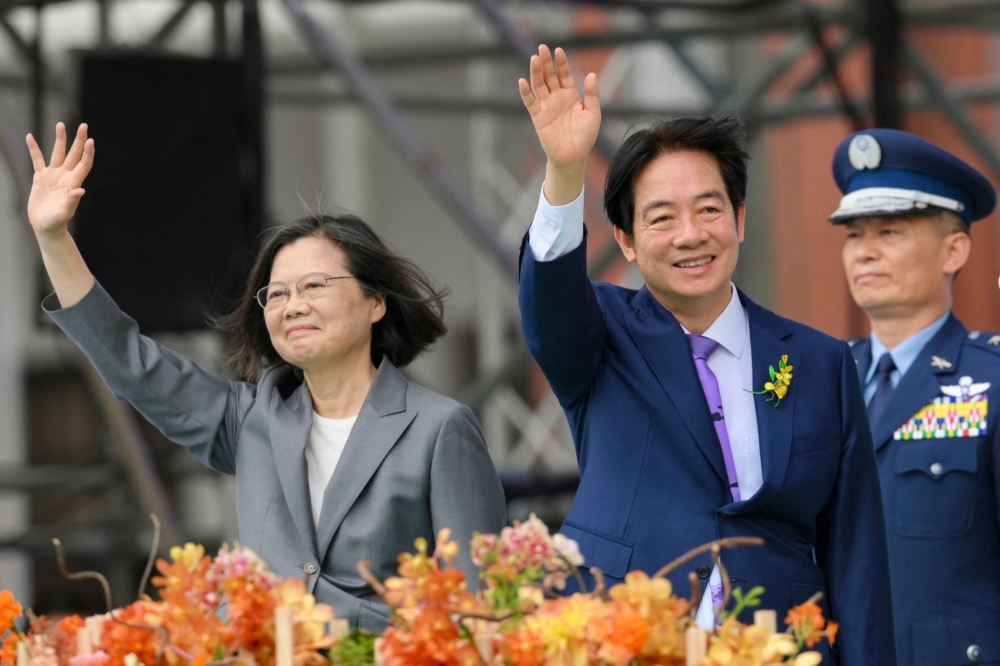 President Lai Ching-te succeeds outgoing president Tsai Ing-wen, whose eight years in power saw a sharp deterioration in relations with Beijing over her rejection of China’s claim. — AFP pic