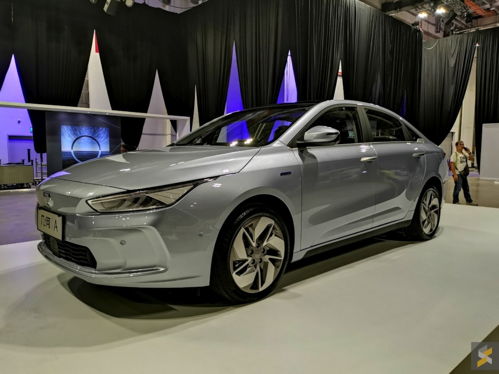 Geely Geometry A — when it was launched in 2019. — SoyaCincau pic