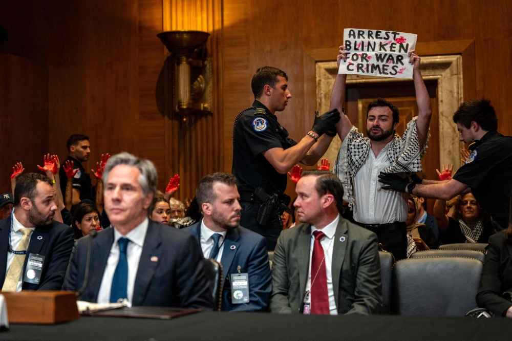 US Secretary of State Antony Blinken said yesterday he was unsure whether Israel was ready to make compromises to reach a deal to normalise relations with Saudi Arabia, notably on a pathway to a Palestinian state. — AFP pic