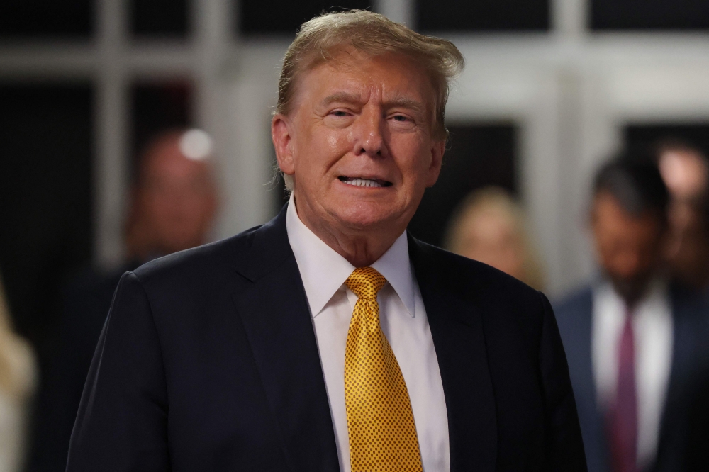 Donald Trump yesterday walked back remarks that he was open to restrictions on contraception, after an outcry that underlined his presidential campaign’s vulnerability on reproductive rights issues. — AFP pic