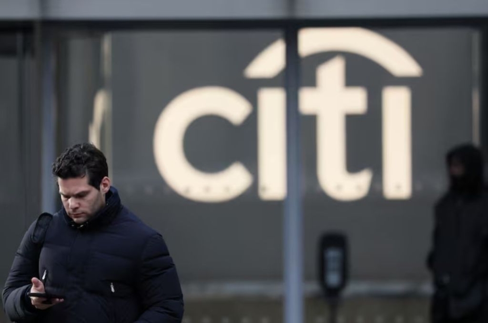 A worker exits the Citi Headquarters in New York, US, January 22, 2024. — Reuters pic
