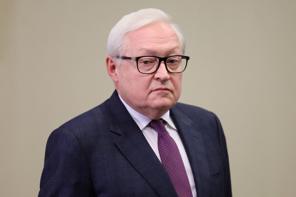 Russian Deputy Foreign Minister Sergei Ryabkov said Russia was still complying with quantitative restrictions on nuclear weapons set out by the New START treaty between Moscow and Washington. — Sputnik pic via Reuters