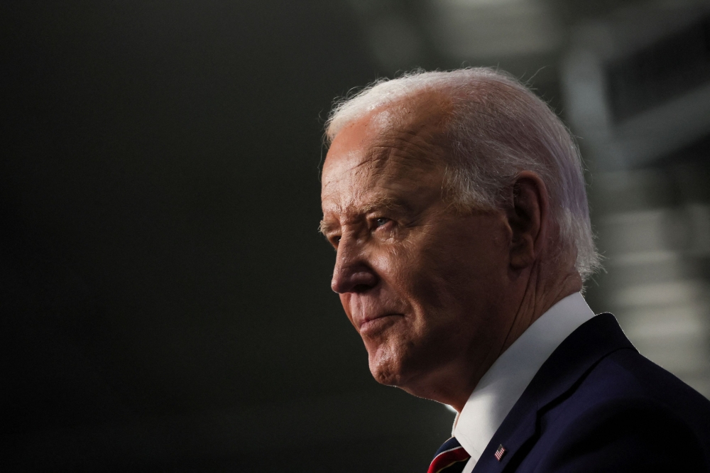 Challenges in confirming judicial nominees in the Senate, where Democrats hold a slim 51-49 majority, had left Biden behind Trump’s pace at the start of this year. — Reuters pic