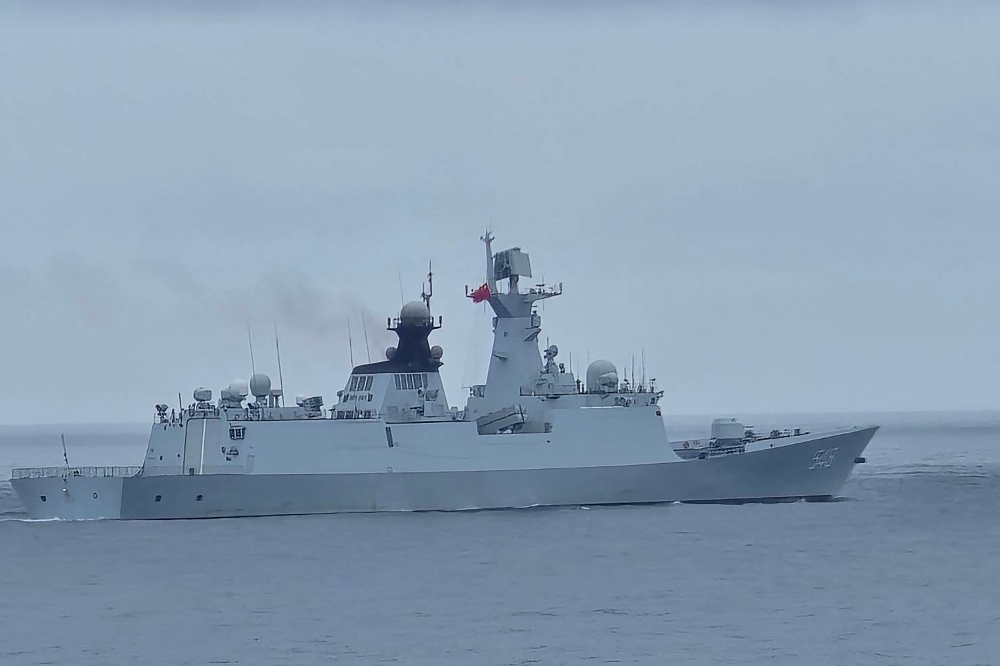 China could launch further military drills after the current one near Taiwan is over, Taiwanese security officials said. — AFP pic/Taiwan Coast Guard