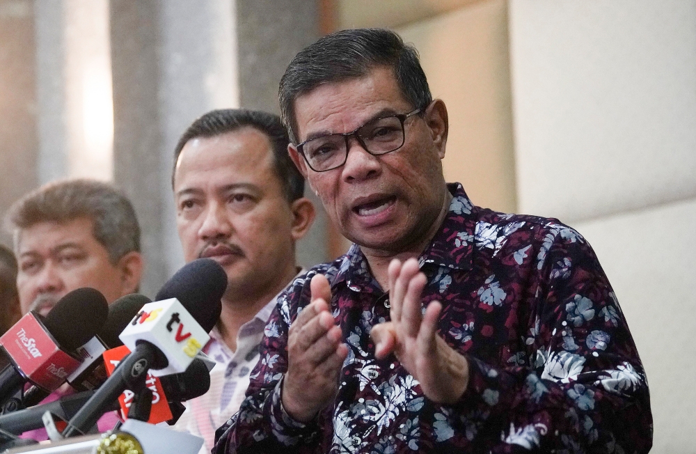 Home Minister Datuk Seri Saifuddin Nasution Ismail said the proposed amendments will first be presented at a meeting of the Cabinet Committee on Combating Drug Abuse (JKMD), chaired by Deputy Prime Minister Datuk Seri Ahmad Zahid Hamidi, on June 11. — Picture by Shafwan Zaidon