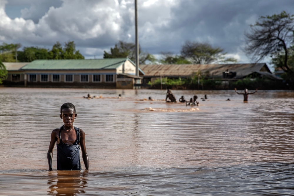 The El Nino weather pattern did not have any influence on widespread flooding that killed hundreds in East Africa this year, an expert group of scientists said today. — AFP pic