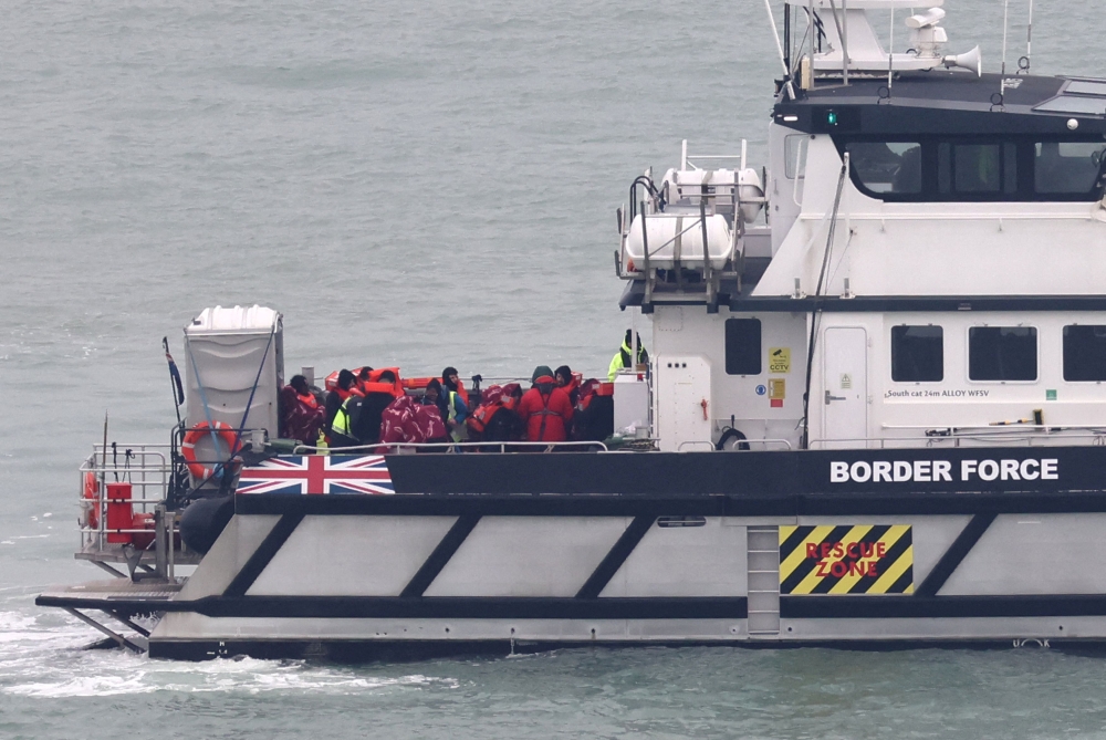 Migrants arriving in UK by sea top 10,000 this year. — Reuters file pic