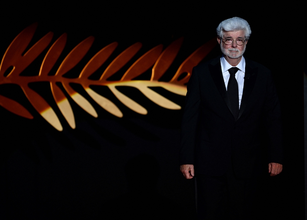 US director George Lucas. — AFP pic