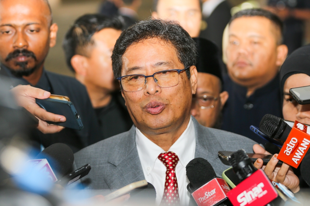 MACC chief commissioner Tan Sri Azam Baki said so far there was no wrongdoing according to the law following the award of the contract to Hannah’s husband. —Picture by Miera Zulyana