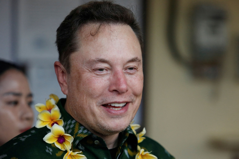 Elon Musk's AI startup xAI has reached a post-money valuation of US$24 billion. ― Reuters pic