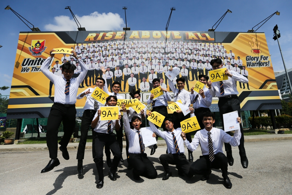 Education Director-General Azman Adnan said the achievement of the 2023 SPM candidates was better with them recording a National Average Grade (GPN) of 4.60 compared to 4.74 by the candidates in the previous year. — Picture by Miera Zulyana