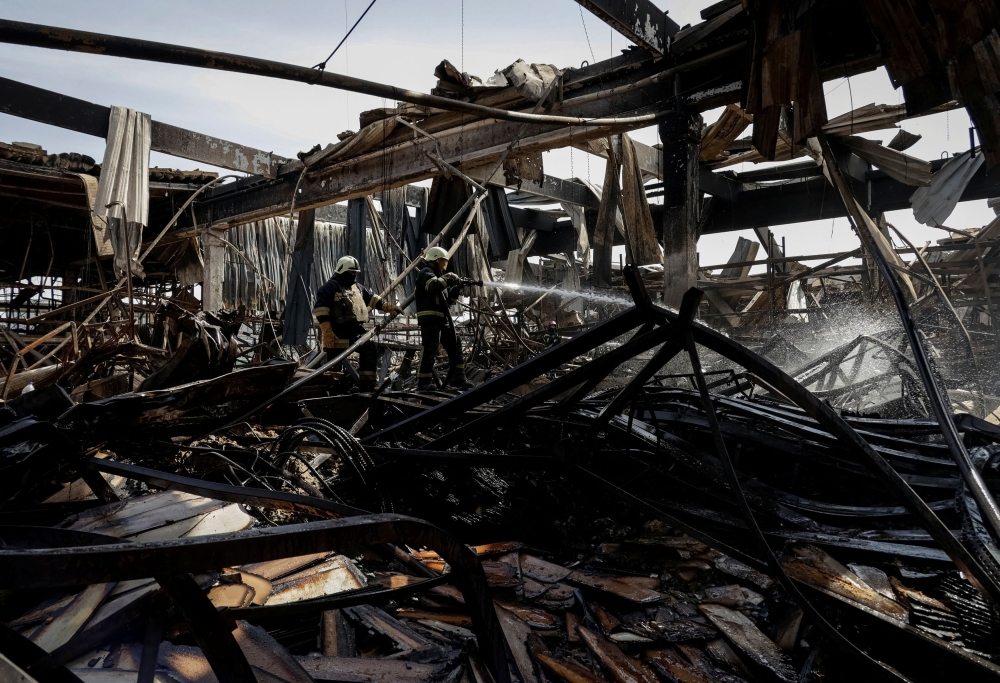 Russia is using North Korean ballistic missiles in Ukraine, a new Pentagon report says, citing debris analysis to confirm long-standing allegations that Pyongyang has been sending weapons to Moscow. — Reuters pic