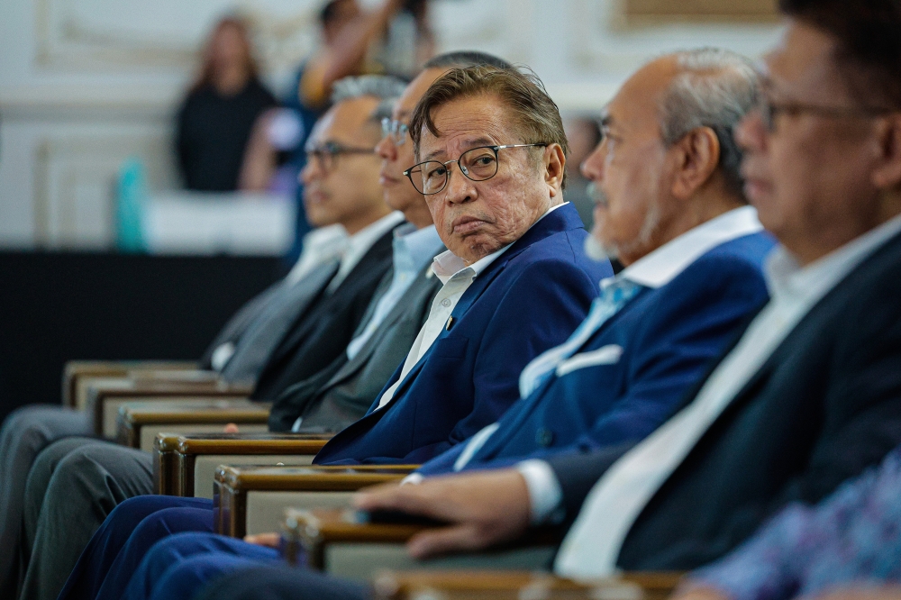 Sarawak Premier Tan Sri Abang Johari Openg said the powers obtained by the Sarawak government from the federal government are also not dependent on luck, but amicable ties over the years. — Bernama pic 