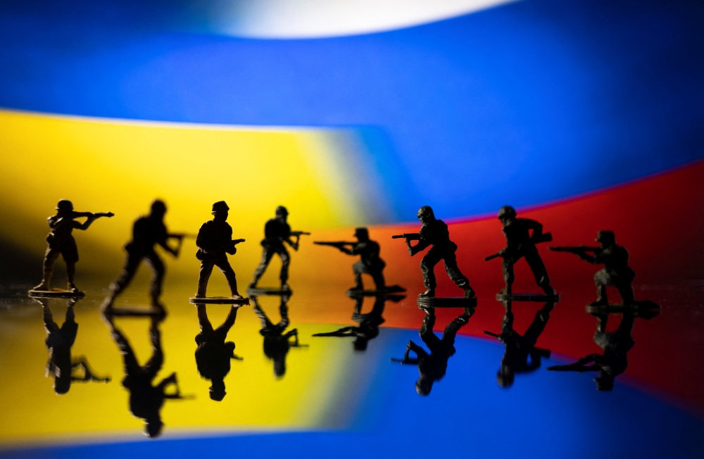 Senior Russian security official Dmitry Medvedev said today that Russia was not bluffing when it spoke of the possibility of using tactical nuclear weapons against Ukraine and warned Moscow’s conflict with the West could escalate into all-out war. — Reuters pic