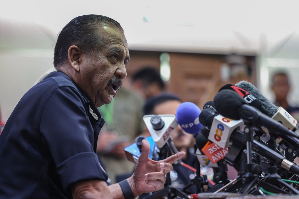 Inspector-General of Police Tan Sri Razarudin Husain said that federal police are now investigating the allegation, first made by a group representing people with disabilities, and vowed stern action against any officers found to have breached the law. — Bernama pic 