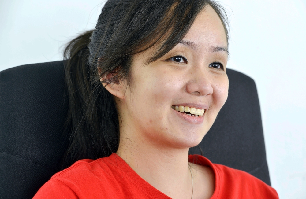 File photo of Michelle Ng Mei Sze in Subang Jaya. — Picture by Ham Abu Bakar