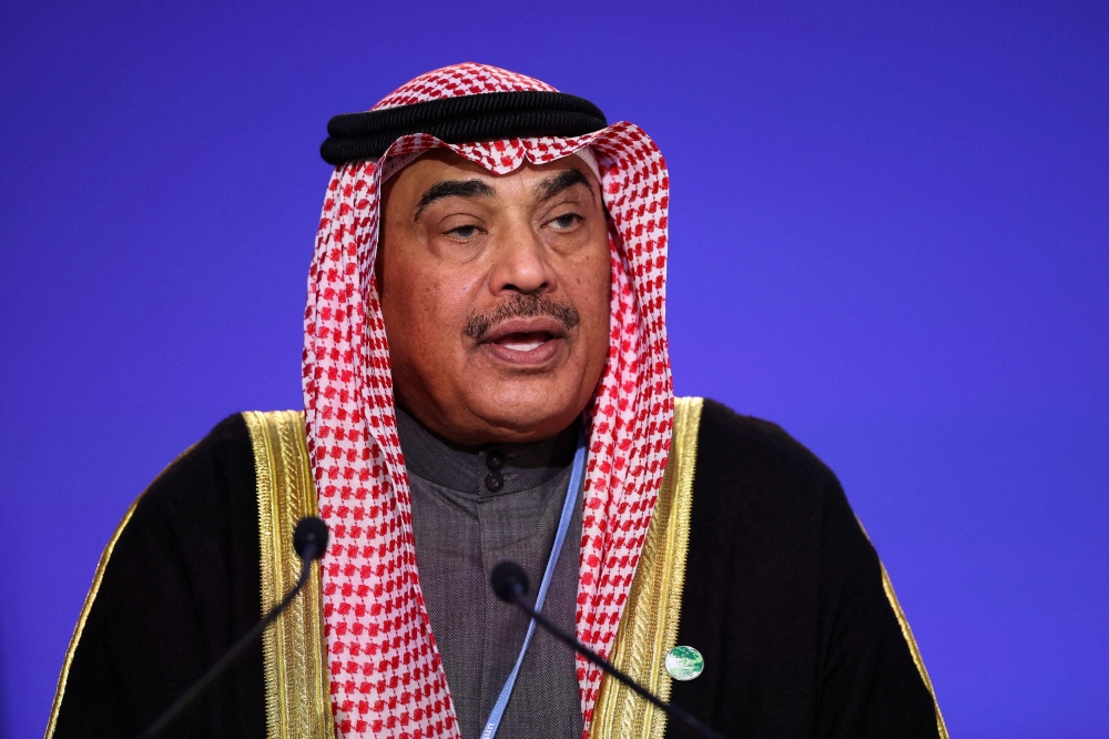 Kuwait’s Emir Sheikh Meshal al-Ahmad al-Sabah issued a decree nominating Sheikh Sabah al-Khalid al-Sabah as crown prince, the state news agency KUNA reported today. — Reuters pic