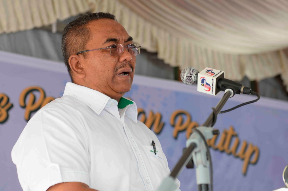 Kedah Menteri Besar Datuk Seri Muhammad Sanusi Md Nor said the decision to build an underground dam in Langkawi was made after an intensive study conducted by federal government agencies. ― Bernama pic