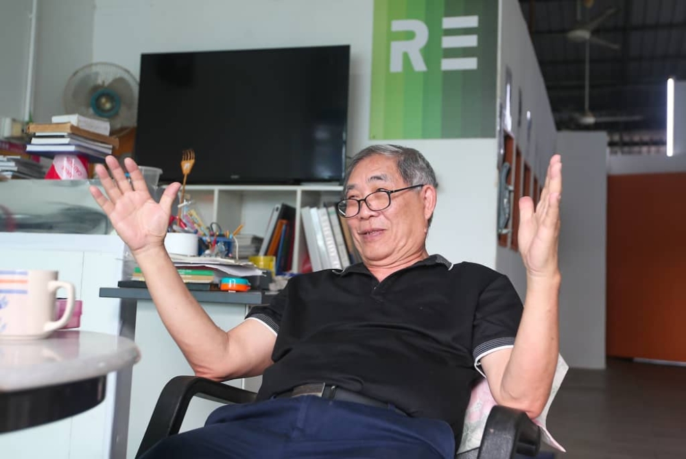 Koperasi Rejuvinasi Malaysia Berhad (Korem) director Victor Chew said initially Korem started out as a non-governmental organisation but due to conflict of interest, they decided to convert themselves into a cooperative. — Picture by Farhan Najib