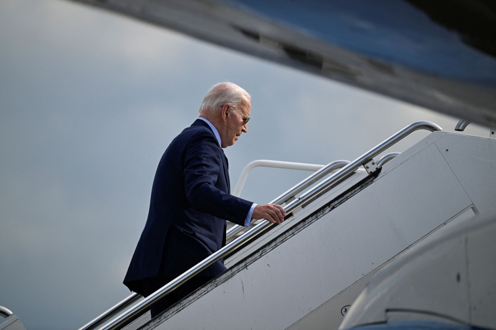 Asked whether he thought Netanyahu was prolonging the war for his own political reasons, US President Joe Biden said: 'There is every reason for people to draw that conclusion.' — Reuters pic