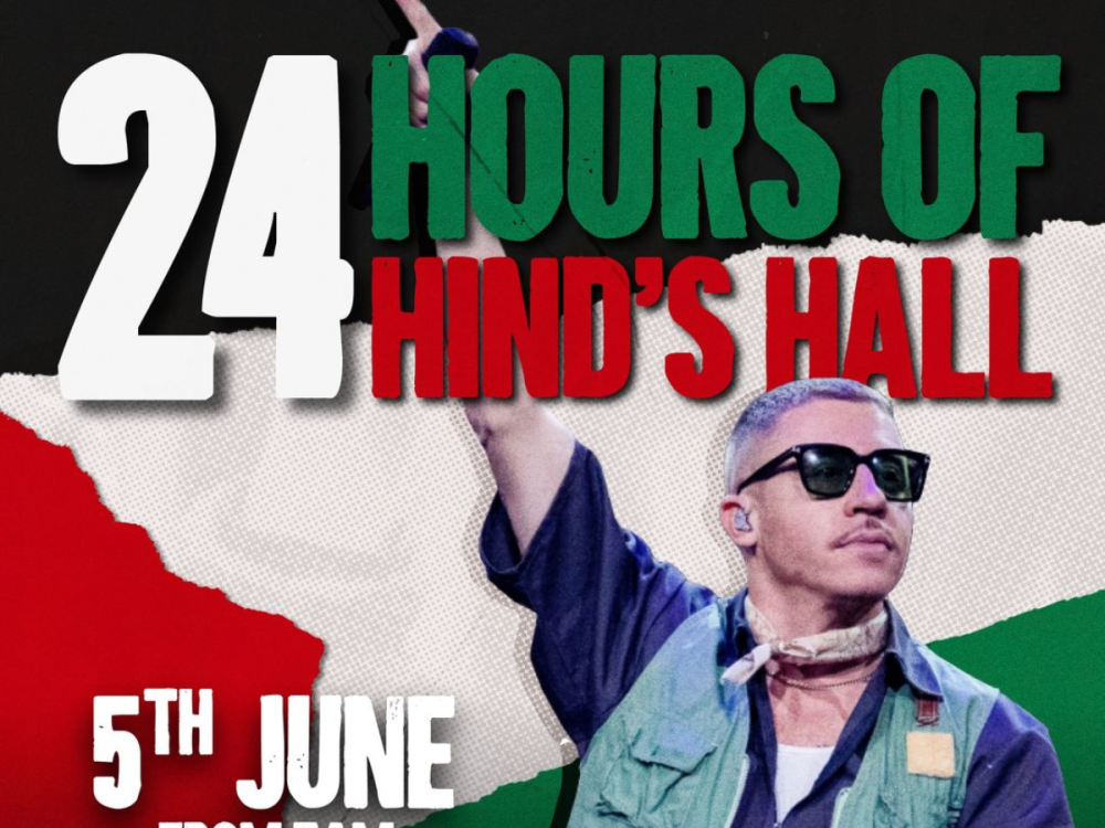 Aside from playing ‘Hind’s Hall’, Fly FM is holding a fundraiser to further support the people of Palestine. — Picture via Instagram/FlyFM