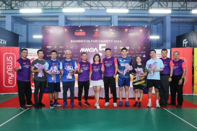 MMOA raises RM100,500 for Buddhist group through badminton tournament