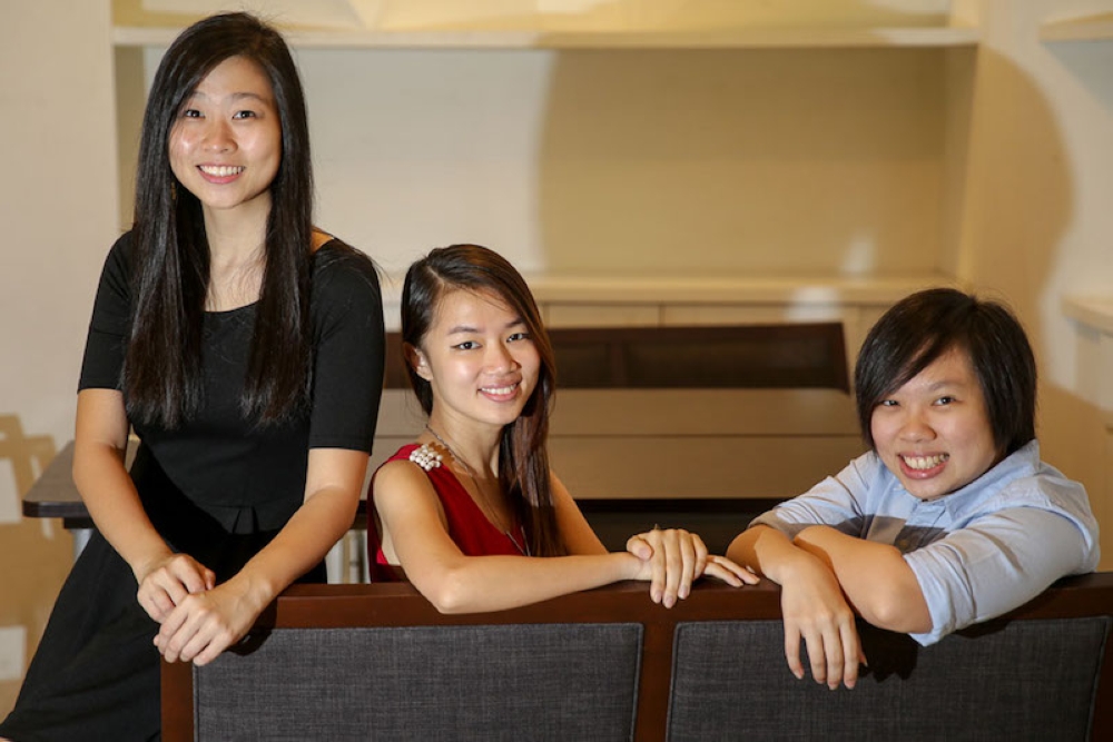 (From left) The Picha Project founders: Suzanne Ling, Lee Swee Lin and Kim Lim in this file picture. Speaking to Malay Mail, Ling said the team had to scramble immediately on Thursday night upon getting confirmation that there was no such event as claimed in the now-debunked catering order that bore letterheads mimicking those of UM and the Higher Education Ministry. — Picture by Choo Choy May