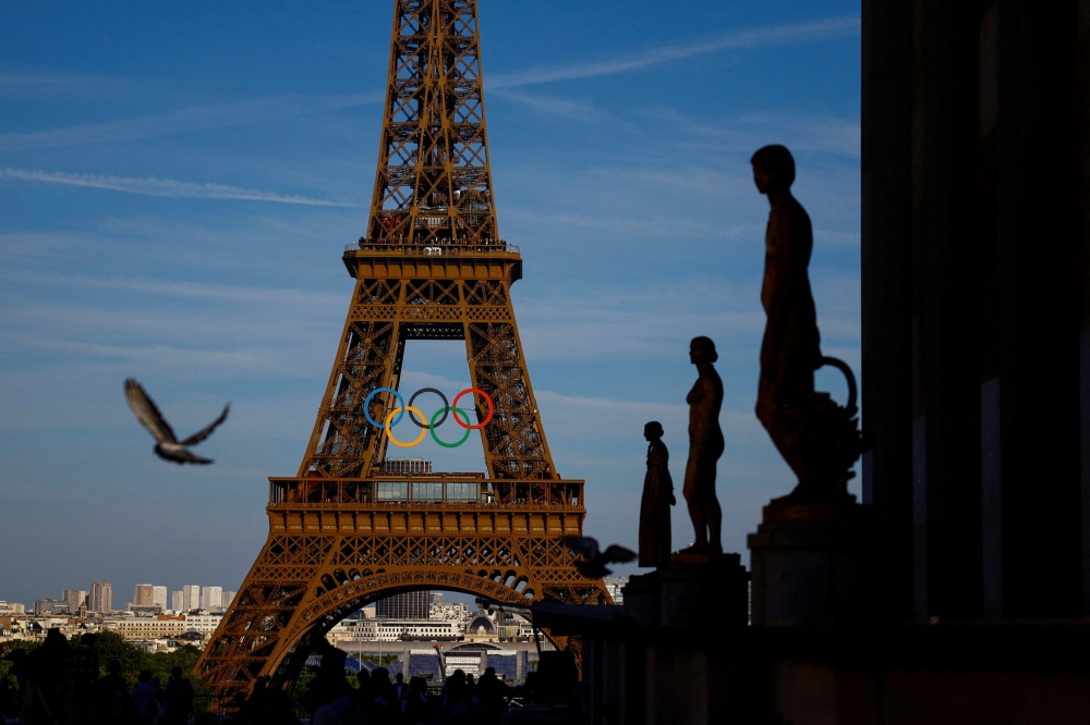 For the first time ever at an Olympics, competitors in Paris will have access to a ‘mindfulness and relaxation area’ above the main gym in the village, called the ‘365 Athlete365 Mind Zone’. — Reuters pic