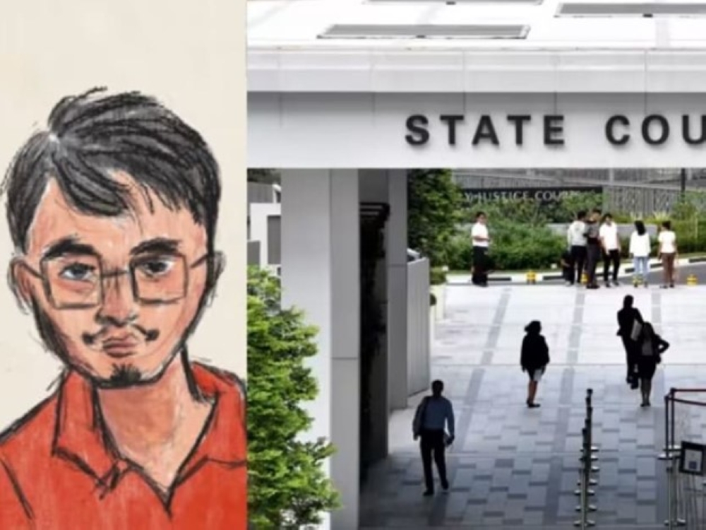 Su Jianfeng, a 36-year-old Vanuatu national, was convicted last Thursday after he pleaded guilty to one charge each of possessing almost S$551,000 in criminal benefits from running an illegal remote gambling service and fraudulently using a forged property sale contract to explain the source of deposits into his bank account. — TODAY pic