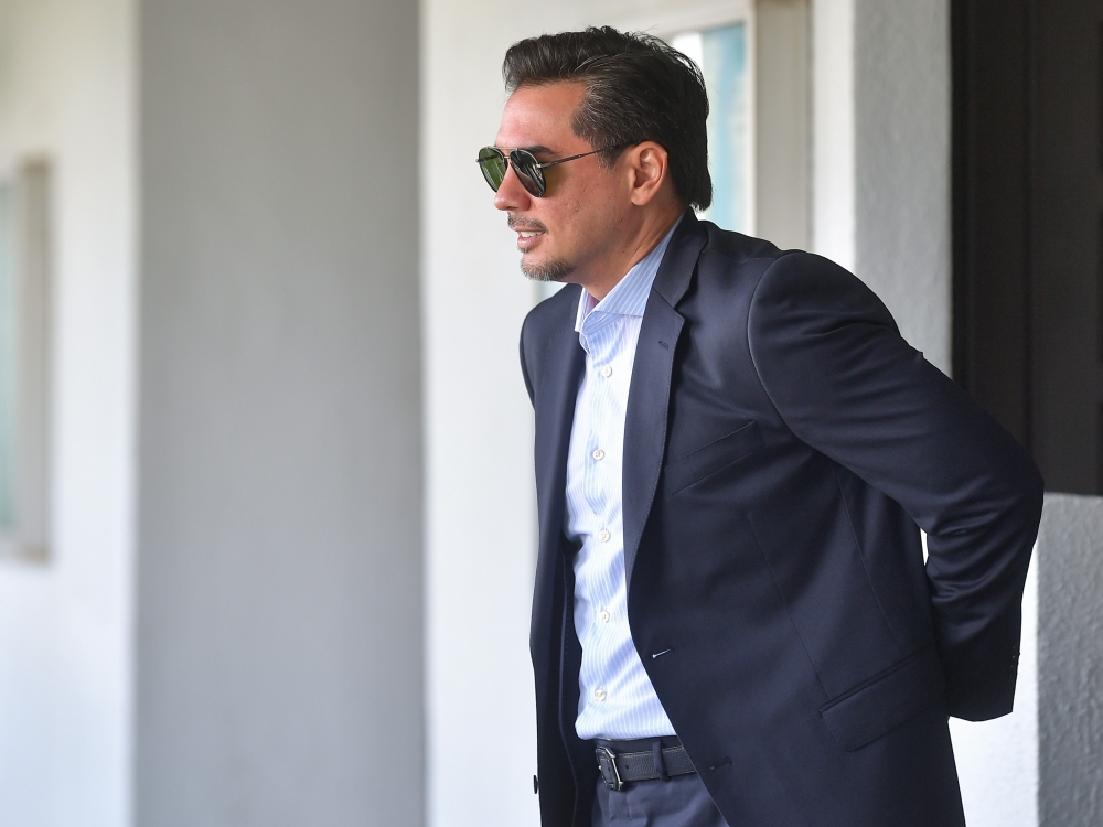 Segambut Bersatu Division deputy chief Adam Radlan Adam Muhammad at the Kuala Lumpur Sessions Court, June 10, 2024. — Bernama pic 